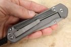 Chris Reeve Knives - Large Sebenza 31 Black Canvas Micarta Inlay