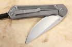 Chris Reeve Knives - Large Sebenza 31 Black Canvas Micarta Inlay