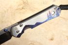 Chris Reeve Knives Small Sebenza 31 Night Sky Folding Knife - Unique Graphic