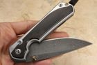Chris Reeve Large Sebenza 31 Bog Oak & Boomerang Damascus #3