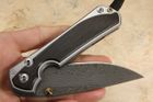 Chris Reeve Large Sebenza 31 Bog Oak & Boomerang Damascus #8