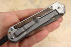 Chris Reeve Large Sebenza 31 Bog Oak & Ladder Damascus #3