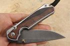 Chris Reeve Large Sebenza 31 Macassar Ebony & Ladder Damascus #2