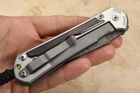 Chris Reeve Large Sebenza 31 Macassar Ebony & Ladder Damascus #4