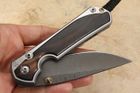 Chris Reeve Large Sebenza 31 Macassar Ebony & Ladder Damascus #6
