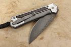 Chris Reeve Large Sebenza 31 Macassar Ebony & Ladder Damascus #8