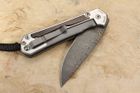 Chris Reeve Large Sebenza 31 Macassar Ebony & Ladder Damascus #9