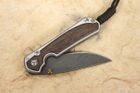 Chris Reeve Small Sebenza 31 Bog Oak & Boomerang Damascus #2