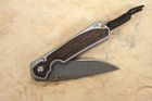 Chris Reeve Small Sebenza 31 Bog Oak & Boomerang Damascus #3