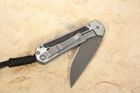 Chris Reeve Small Sebenza 31 Bog Oak & Boomerang Damascus #6