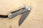 Chris Reeve Small Sebenza 31 Bog Oak & Boomerang Damascus #7