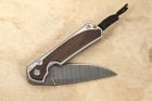 Chris Reeve Small Sebenza 31 Macassar Ebony and Ladder Damascus #2