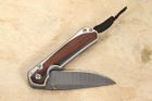 Chris Reeve Small Sebenza 31 Macassar Ebony and Ladder Damascus #3