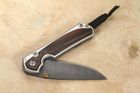 Chris Reeve Small Sebenza 31 Macassar Ebony and Ladder Damascus #4