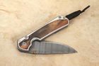 Chris Reeve Small Sebenza 31 Macassar Ebony and Ladder Damascus #8