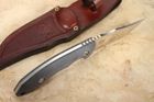 Hinderer Emmett- Black Micarta - Bowie Blade