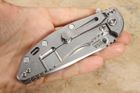 Rick Hinderer XM-18 3.5" Recurve - Gray - Tri Way Pivot