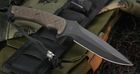 Spartan Blades Ares Black & Green Micarta - Spartan Blades Ares Knife