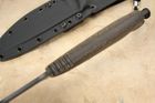 Spartan Harsey Difensa Black and Green - Kydex Sheath
