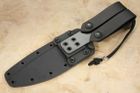 Spartan Harsey Difensa Black and Green - Kydex Sheath