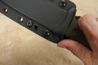 Spartan Harsey Difensa Black and Green - Kydex Sheath