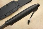 Spartan Blades Difensa Black on Black - Kydex Sheath