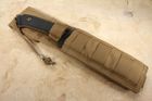 Spartan Blades Difensa FDE and Black Tactical Fixed Blade