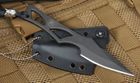 Spartan Blades Enyo - Black - Neck Knife Fixed Blade