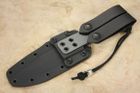 Spartan Blades Horkos - Flat Black & Green Micarta - Kydex Sheath