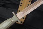 Spartan Blades Les George V14 Dagger - Flat Dark Earth and Green