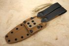 Spartan Blades Moros Fighter - FDE and Green - Tan Kydex Sheath