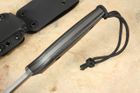 Spartan Blades TT Tactical Trout - Black on Black Harsey Design Fixed Blade