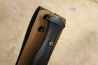 Spartan Harsey Dagger - FDE Blade / Black Handle - FDE Kydex Sheath