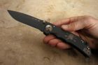 Spartan Harsey Folding Knife - Gold Logo - Black PVD- S45VN Blade