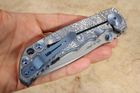 Spartan Harsey Folding Knife - Blue Paisley - S45VN