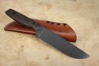 Toor Knives Field 1.0 - Walnut G-10 - Battleship Grey