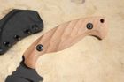 Toor Knives Karsumba - Natural Burlap Micarta