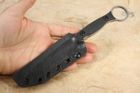 Toor Serpent - Black Handle - Stonewashed Blade