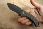 Toor XT1 Bravo G10 OD Green 3.25" Tactical Folding Knife