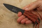 White River Backpacker - Orange Paracord Handle- Black Ionbond