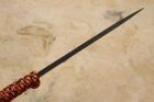 White River Backpacker - Orange Paracord Handle- Black Ionbond