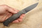 White River Hunter - Black Burlap Micarta