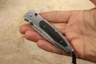 William Henry B30 Collider Carbon Fiber & Damascus Folding Knife