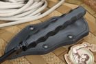 Winkler Belt Knife - Sculpted Black Laminate Handle