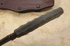 Winkler Belt Knife Sculpted Black Micarta Handle