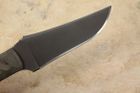 Winkler Belt Knife Sculpted Black Micarta Handle
