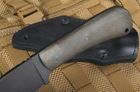 Winkler Hunting Knife - Green Micarta Handle