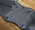 Winkler Hunting Knife - Green Sculpted Micarta