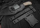 Winkler Hunting Knife - Green Sculpted Micarta