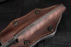Winkler Operator - Maple Handle - Brown Leather Sheath